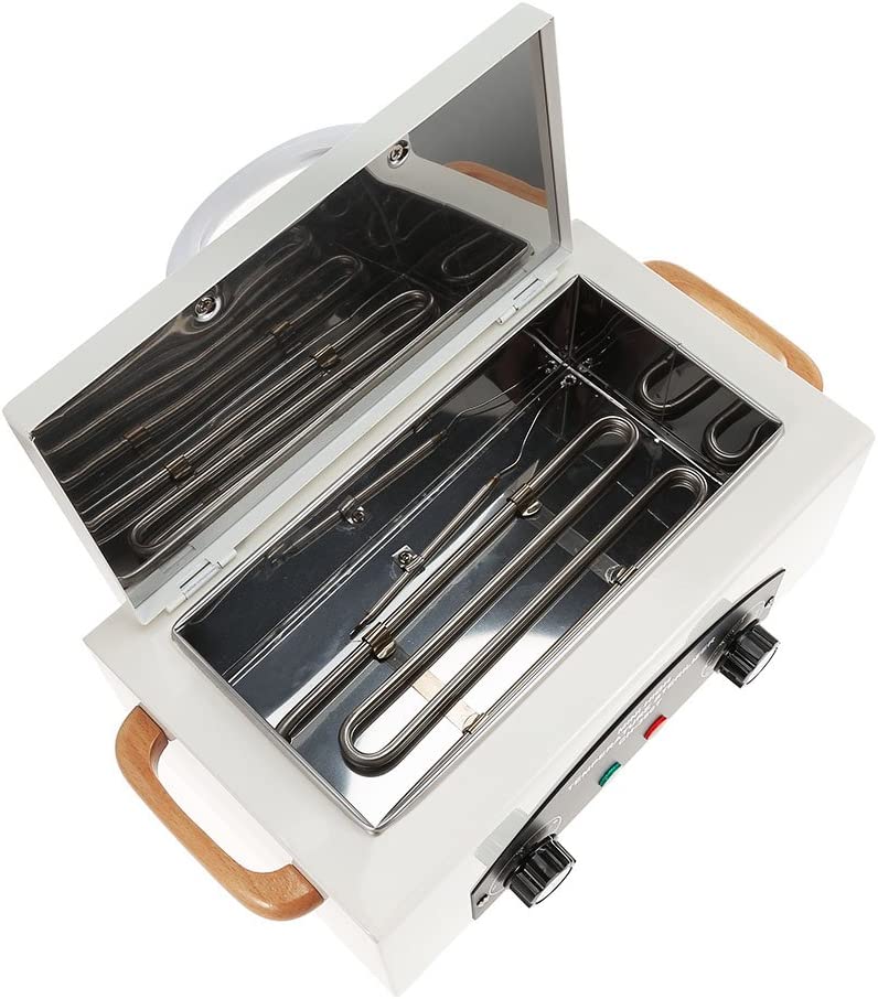 High Temperature Metal Tool Cleaning Box, 110V 300W 1.5L with Timer Manicure Pedicure SPA Salon Barber Equipment for Sundry Beauty Hair Nail Metal Tools with Handle - Image 4